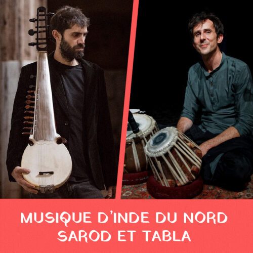 Musique de l'Inde du Nord: duo Sarod et Tabla