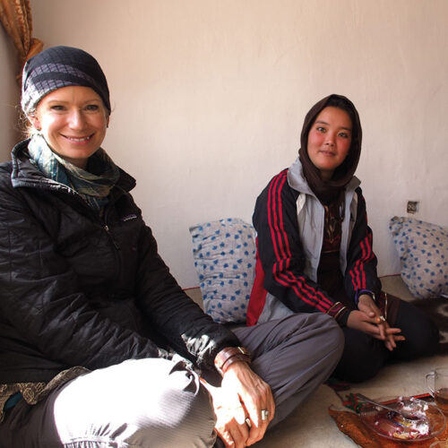 Aux côtés des cyclistes afghanes