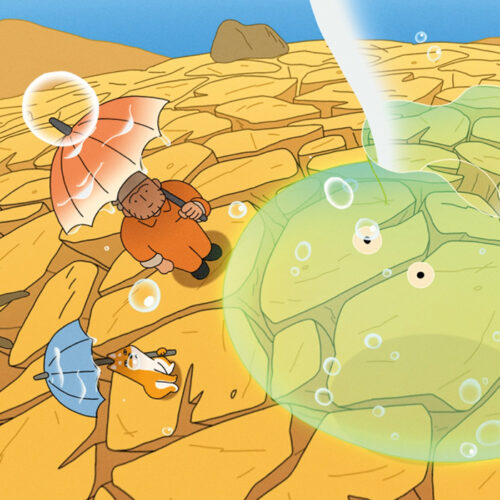 Un petit jardin près de la fenêtre