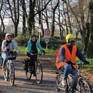 Balade à vélo avec le Dérailleur